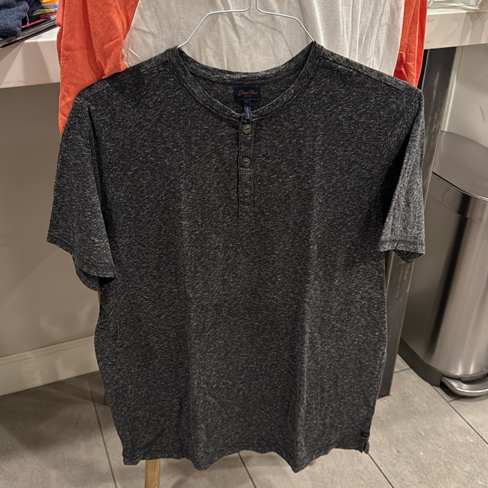 Good man brand grey shirt with buttons